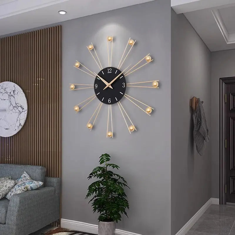 Relógio de Parede Decorativo Moderno Design Criativo e Minimalista