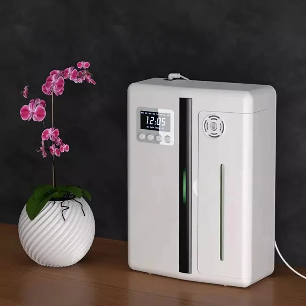 Difusor de Aromas Inteligente 160ml com Bluetooth e Instalação na Parede – Sem Água