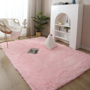 Tapete Peludo Nórdico – Macio, Antiderrapante e Moderno para Quarto e Sala de Estar